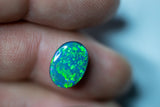 3.47 ct Black Opal Ring Stone natural solid Australian gem BOPA160721