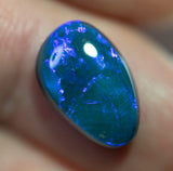 3.70 ct Black Opal Stone natural solid Australian gem BOPBT041021