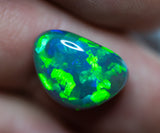 7.10 ct Black Opal Ring Stone natural solid Australian gem BOPA150721