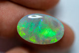 7.25 ct Crystal Opal Lightning Ridge natural solid Australian gem COSA300621