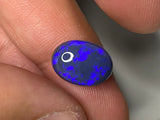 5.97 ct Black Opal Ring Stone natural solid Australian gem BOPB301121