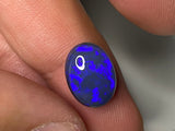 5.97 ct Black Opal Ring Stone natural solid Australian gem BOPB301121