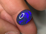 5.97 ct Black Opal Ring Stone natural solid Australian gem BOPB301121