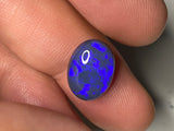 5.97 ct Black Opal Ring Stone natural solid Australian gem BOPB301121