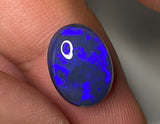 5.97 ct Black Opal Ring Stone natural solid Australian gem BOPB301121