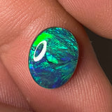2.49 ct Black Opal Ring Stone natural solid Australian gem BOPA301121