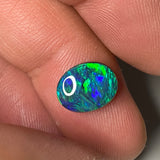 2.49 ct Black Opal Ring Stone natural solid Australian gem BOPA301121