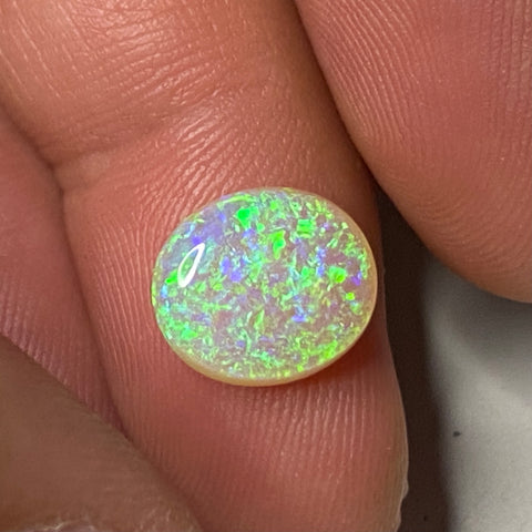 3.85ct Crystal Opal Lightning Ridge natural solid Australian gem COSA301121