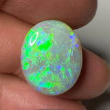 BIG 15.78 ct Semi-Black Opal Ring Stone natural solid Australian gem SBOPQ301121