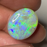 BIG 15.78 ct Semi-Black Opal Ring Stone natural solid Australian gem SBOPQ301121