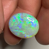 BIG 15.78 ct Semi-Black Opal Ring Stone natural solid Australian gem SBOPQ301121