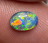 0.77 ct Black Opal Ring Stone natural solid Australian gem BOPA1100121
