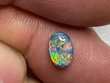 0.77 ct Black Opal Ring Stone natural solid Australian gem BOPA1100121