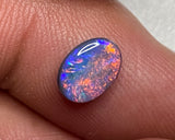 1.13 ct Dark Opal Ring Stone natural solid Australian gem DOPD1100121
