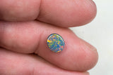 Black Opal Ring Stone Lightning Ridge natural solid 1.33ct Australian gem BOPB140818 - Black Opal Shop