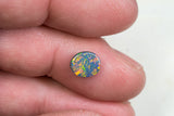 Black Opal Ring Stone Lightning Ridge natural solid 1.33ct Australian gem BOPB140818 - Black Opal Shop