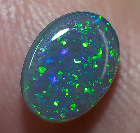 Black Crystal Opal Lightning Ridge natural solid 1.07ct Australian gem BOSC290817 - Black Opal Shop