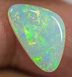 Natural Solid Australian Bright Green-Orange Crystal Opal 4.00ct gemstone - Black Opal Shop