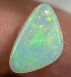 Natural Solid Australian Bright Green-Orange Crystal Opal 4.00ct gemstone - Black Opal Shop