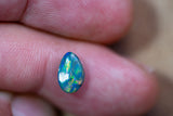 1.08ct Black Opal Ring Stone natural solid Australian gem BOPA160120 - Black Opal Shop