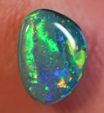 0.83ct Black Opal Ring Stone natural solid Australian gem BOPB291219 - Black Opal Shop