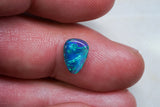 1.20 ct Black Opal Ring Stone natural solid Australian gem BOPE291219 - Black Opal Shop