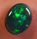 1.35 ct Black Opal Ring Stone natural solid Australian gem BOPD291219 - Black Opal Shop