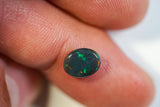 1.35 ct Black Opal Ring Stone natural solid Australian gem BOPD291219 - Black Opal Shop
