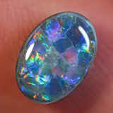 1.56 ct Black Opal Ring Stone natural solid Australian gem BOPC291219 - Black Opal Shop